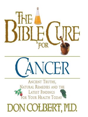 cover image of The Bible Cure for Cancer